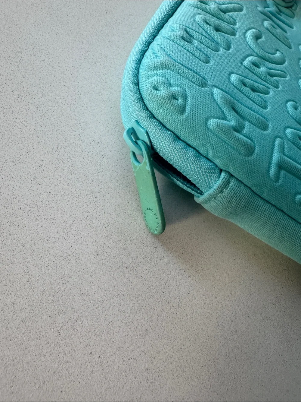 Marc by Marc Jacobs Teal Embossed Tablet iPad Sleeve